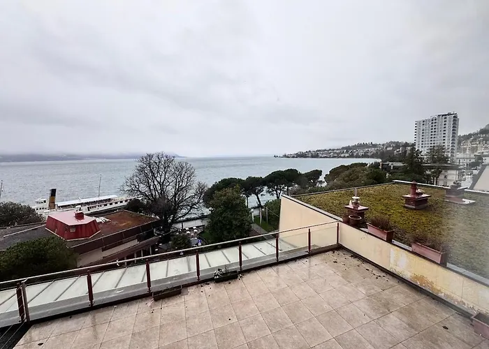 Premium Vue Sur Le A Montreux